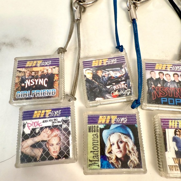 HIT CLIPS TIGER 2001 Y2K Mini Boombox Music Player Lot of 9  *NSYNC Tested WORKS - Picture 3 of 12